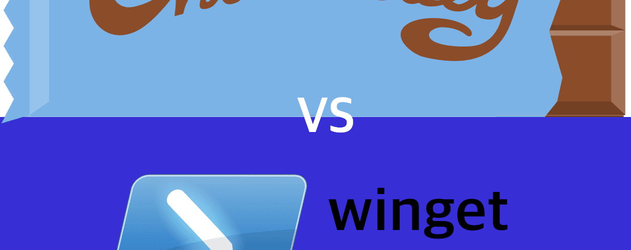 winget vs chocolatey