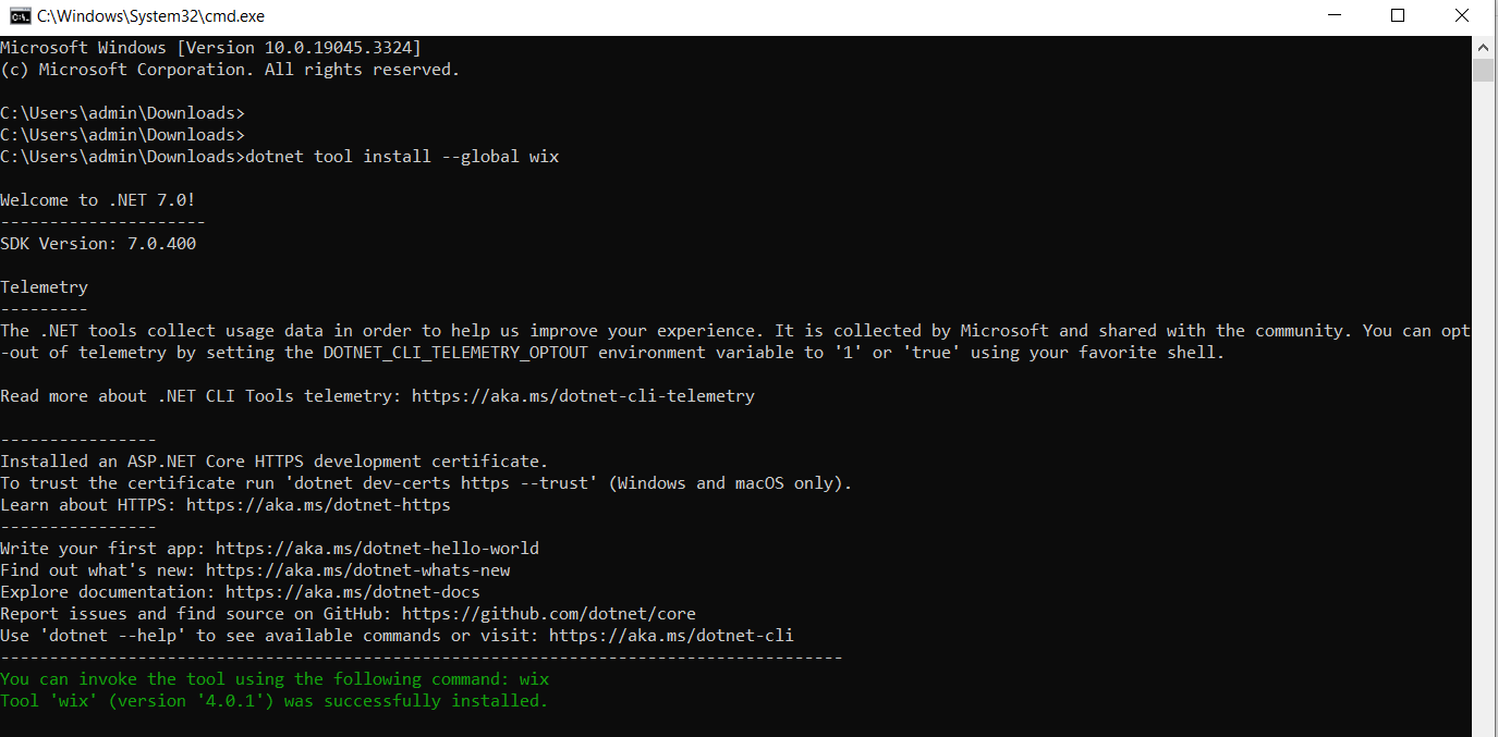 How to install wix toolset 4 this tech byte